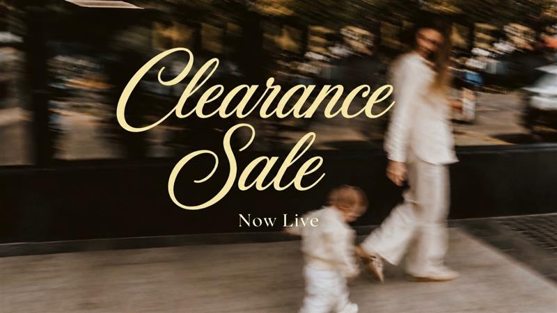 Clearance Sale