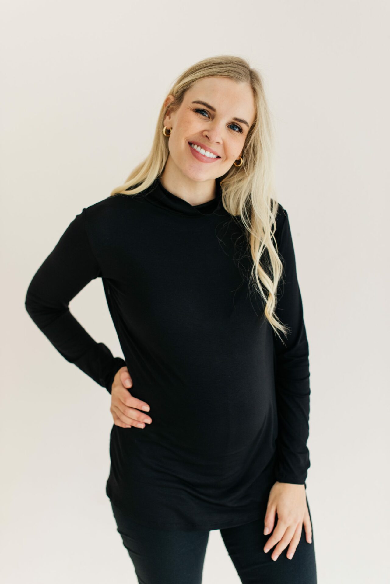 Buy Momsy Polo Black - Momsy Maternity, Nursing, & Womenswear